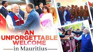 India-Mauritius friendship shines as PM Modi arrives