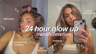 GLOW UP WITH ME  24 hour self care transformation routine