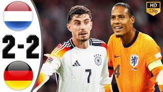 Netherlands vs Germany 2-2 Highlights & All Goals 2024 HD