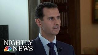 Syrian President Bashar Al-Assad: Exclusive Interview | NBC Nightly News