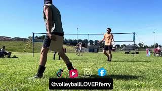 Men’s Grass Doubles (Match 1, Set 1) - Strive Volleyball Club 6/1/24 #volleyball #volleyballworld