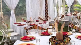 Beautiful Ruracio Set up // Meru Traditional Wedding