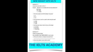 NEW INSIGHT INTO IELTS - LISTENING TEST (HD)