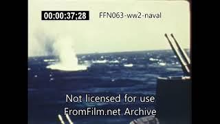 US Naval footage - World War 2 - kamikaze attacks