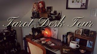 Tarot Reading Desk Tour // Plus a Bonus Oracle Reading Cuz Why Not.... VR to @RoseHoneyRitual