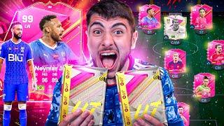 I Used 99 FUTTIES NEYMAR With Insane Packs!