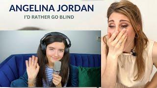 Stage Presence coach reacts to Angelina Jordan "I'd rather go blind"