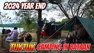 SPENDING CHRISTMAS IN A CAMPSITE | 2024 Year End Tuktuk Camping in Bataan