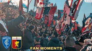 5000 Genoa Fans Celebrate Their Victory Over Empoli