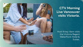 CTV Morning Live Vancouver visits Victoria, BC | Krissy Vann takes the plunge at  RITUAL Nordic Spa