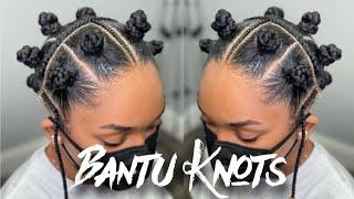 Bantu Knots on Natural Hair  Slay Or Nay