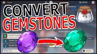 CONVERT ELEMENTAL GEMS USING DUST OF AZOTH GENSHIN IMPACT