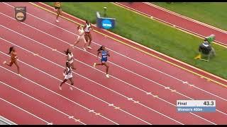 NCAA TRACK FIELD 2022 : FINAL WOMEN 400M