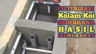 Cara Membuat Chamber Kolam Koi Minimalis