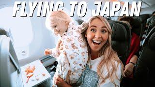 Flying to Japan (travelling while 20 weeks pregnant & with a toddler)