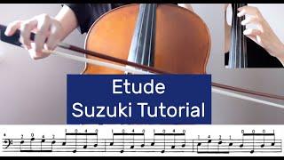 14. Etude - Suzuki Cello Book 1 Tutorial by Cello Studio