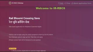 Rail Bhoomi Crossing Seva Proposal Returning To Correction