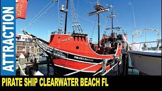 The Pirate Ship tour in Clearwater Beach Florida top local entertainment attraction | Jarek in USA