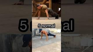 Military push up challenge accepted | #wholeworkout #shorts #video