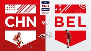 FIH Hockey Pro League 2024-25 Highlights: China vs Belgium (W) | Match 1