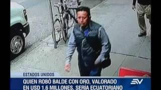 Autoridades acusan a ecuatoriano de robo de oro en Nueva York