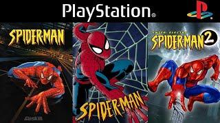 All Spider-Man Games on PS1