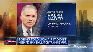 Consumer advocate Ralph Nader: New Boeing CEO remains part of the problem
