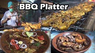 Bar B Q Platter in street food DIK | street food PK | TR Traveler