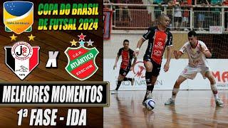 Joinville X Atlântico | 1ª Fase | Jogo de Ida | Copa do Brasil de Futsal 2024 (19/04/2024)