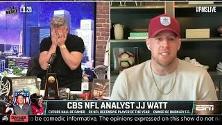 JJ Watt asks Pat McAfee if he would consider coaching the Colts?!  | The Pat McAfee Show