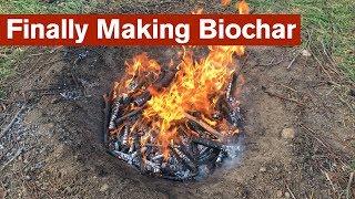 Finally Making Biochar