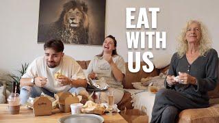 MUKBANG Q&A | The HOLLINS PORTER Family