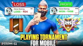 Playing Tornament  For Purchasing Mobile | 1 Vs 1 Tornament Challenge | PTFPM-S1 Ep-2