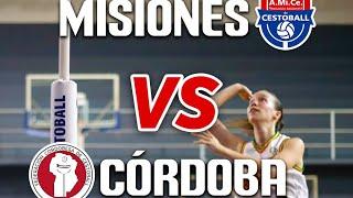 MISIONES vs CÓRDOBA - Argentino de Cestoball