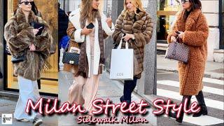 Italian Street Fashion | New Trend and Stylish Early Spring Outfit | Sidewalk Milan Street Style