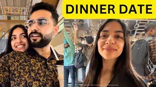 Dinner Date in Mumbai with Aish  || Local Train ke Mazze 