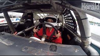 Need for speed: Behind the wheel of a NASCAR car