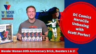 DC Comics HeroClix: Wonder Woman 80th Anniversary Unboxing with Scott Porter, Day1