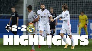  GOALS AND HIGHLIGHTS | Borussia Mönchengladbach 2-2 Real Madrid