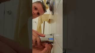 How to change a tub spout  #handyman #plumbing #shorts