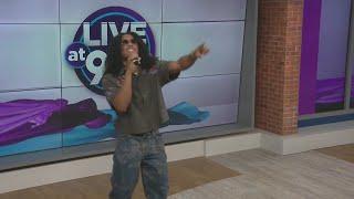 Memphis' own Mille Manny performs his R&B/Pop hit "Tear Up the Club" on Live at 9