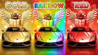 Choose Your Gift...! Gold, Rainbow or Red ⭐ How Lucky Are You? 