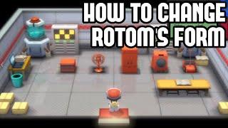 How to Change Rotom’s Form in Pokemon Brilliant Diamond & Shining Pearl