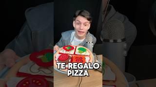 TE REGALO UNA PIZZA #asmr #shorts #asmrvideo