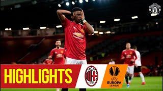 Amad Scores First Goal in Milan Draw | Manchester United 1-1 AC Milan | UEFA Europa League