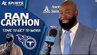 Ran Carthon Introduced As New #Titans GM