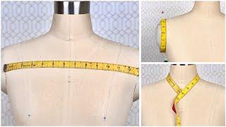 How to Take Body Measurement | Taking Women Measurement