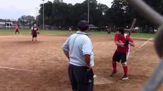 Casey's Tavern Fried Foods vs The Crew - Coed Softball Video Highlights - Extra Innings - 7-01-15