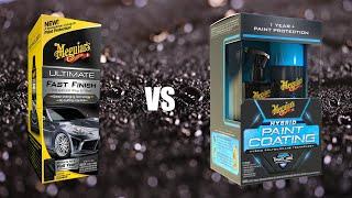 Meguiars Hybrid Paint Coating Vs. Meguiars Fast Finish - The Results Are SHOCKING...