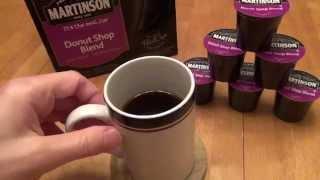 Martinson K-Cup Donut Shop Blend Coffee (48 Count) Review